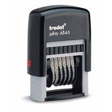 NUMERADOR TRODAT PRINTY 4MM 6 BANDAS