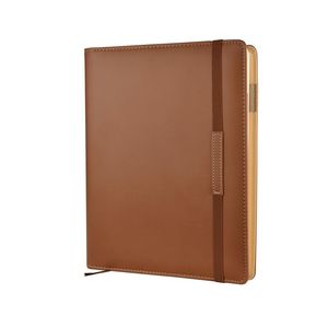 AGENDA DIDEX WIRE-O 18X24 C/GOMA D/P MARRON