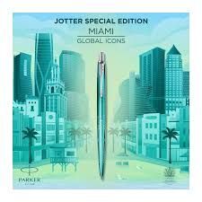 BOLIGRAFO PARKER JOTTER CORE ICONS MIAMI TURQUESA CT