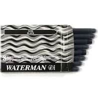 CARTUCHO PLUMA WATERMAN NEGRO