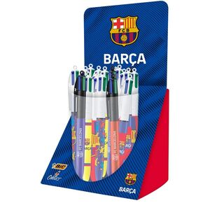BOLIGRAFO BIC 4 COLORES FC BARCELONA