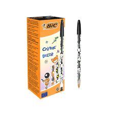 BOLIGRAFO BIC CRISTAL KAWAII TINTA NEGRA