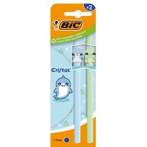BLISTER 2 BOLIGRAFOS BIC FIGURINES PASTEL