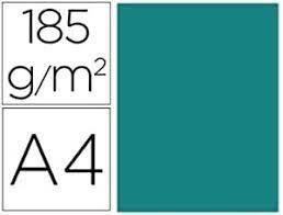 CANSON CARTULINAS A4 IRIS (87) VERDE MENTA 50HOJAS 185GRS