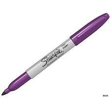 ROTULADOR SHARPIE FINE POINT 0,9 MM MORADO