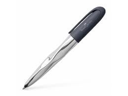 BOLIGRAFO FABER CASTELL NICE GRIS METALICO