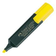SUBRAYADOR FABER AMARILLO