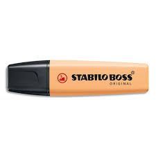 SUBRAYADOR STABILO BOSS NARANJA PALIDO