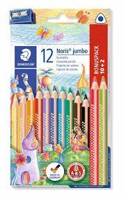 LAPICES 12 COLORES TRIPLUS JUMBO STAEDTLER