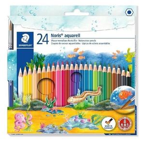 LAPICES ACUARELABLES NORIS 24 COLORES STAEDTLER