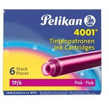 CARTUCHO TINTA PLUMA 4001 PELIKAN MAGENTA