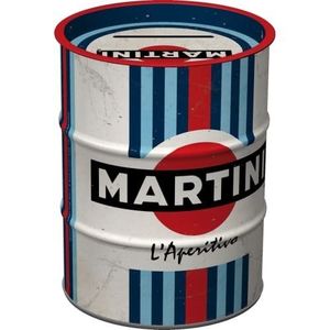 HUCHA METAL BARRIL MARTINI L´APERITIVO NOSTALGIC ART
