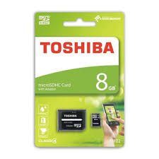TARJETA MEMORIA MICRO 8GB TOSHIBA