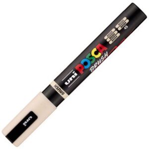 ROTULADOR UNI POSCA PC5BR 1-4MM PINCEL BEIGE
