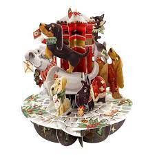 POSTAL SWING PIROUETTES CARTAS PAPA NOEL SANTORO
