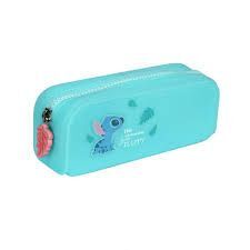 PORTATODO SILICONA VERDE/C STITCH COOLPACK