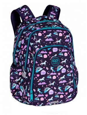 MOCHILA 3 CREMALLERAS STRIKE HAPPY UNICORN COOLPACK