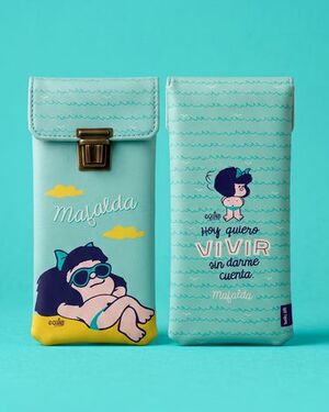 FUNDA DE GAFAS BLANDA MAFALDA HOY QUIERO ... FUNKY GIFT