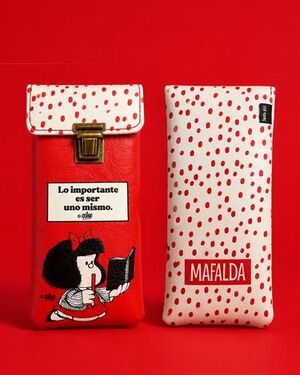 FUNDA DE GAFAS BLANDA MAFALDA LO IMPORTANTE ... FUNKY GIFT