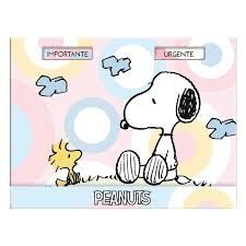 TACO NOTAS C/VENTANA PASTEL SNOOPY PREMIUM PAPER