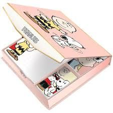 CAJA DE NOTAS Y POST IT SNOOPY PREMIUM PAPER