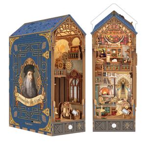 MAQUETA BOOK NOOK C/LUZ TALLER DE LEONARDO DA VINCI TONECHEER
