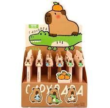 BOLIGRAFO FINO 0,5 CAPIBARA SORT