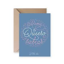POSTAL MAMA TE QUIERO A RABIAR THE GREAT MOUSTACHE