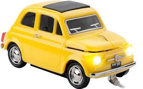 RATON C/CABLE FIAT 500 AMARILLO