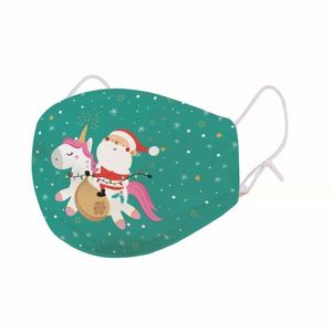 MASCARILLA (5-12 AÑOS) NAVIDAD UNICORNIO LEGAMI