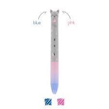 BOLIGRAFO 2 COLORES CLICK&CLACK KITTY LEGAMI