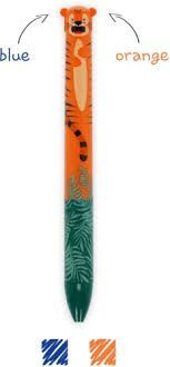 BOLIGRAFO CLICK&CLACK 2 COLORES TIGER LEGAMI