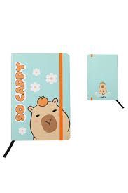 LIBRETA A/5 T/D C/GOMA CAPYBARA ITOTAL