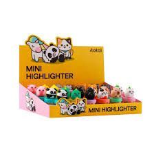 MINI SUBRAYADORES CONO ANIMALES ITOTAL