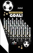 BOLIGRAFO BORRABLE 4 COLORES FUTBOL ITOTAL