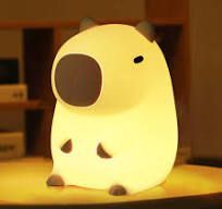 LAMPARA NOCTURNA SILICONA CAPYBARA ITOTAL