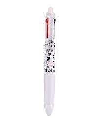 BOLIGRAFO BORRABLE 4 COLORES VACAS ITOTAL