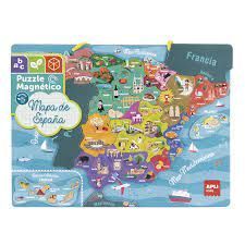 PUZZLE MAGNETICO ESPAÑA APLI KIDS