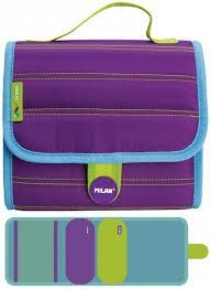 MALETIN 2 PORTATODOS COLOURS LILA MILAN