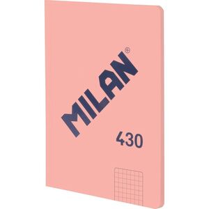 LIBRETA A/5 48HJS CUADRICULA 5X5 95GRS ROSA MILAN