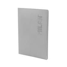 LIBRETA ENCOLADA A4 48HJS 95GRS 5X5 SHADOW GRIS MILAN