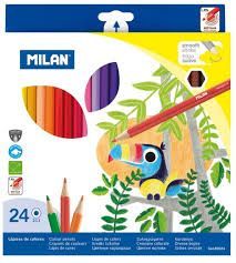 LAPICES 24 COLORES MILAN