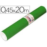 PLASTICO ADHESIVO 0,50X2MTS VERDE BRILLO AIRONFIX