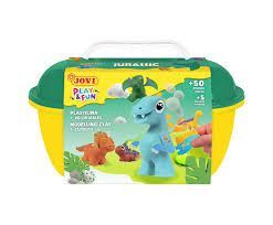 COFRE JURASSIC PLASTILINA PLAY FUN JOVI