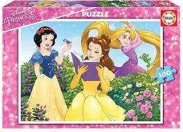 PUZZLE PRINCESAS 100