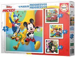 PUZZLE PROGRESIVO 12/16/20 PIEZAS MICKEY&FRIENDS EDUCA