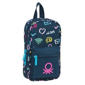 PLUMIER MOCHILA 4 PORTATODOS BENETTON DOT COM 2021 SAFTA