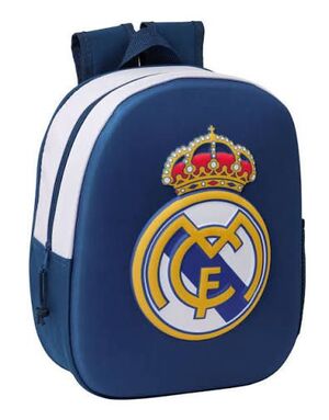 MOCHILA GUARDERIA 3D REAL MADRID SAFTA