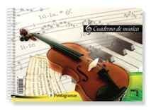 BLOC DE MUSICA PACSA 20H 8 PENTAGRAMAS