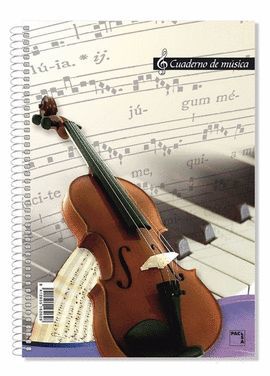 BLOC MUSICA FOLIO NATURAL 20HJS PACSA